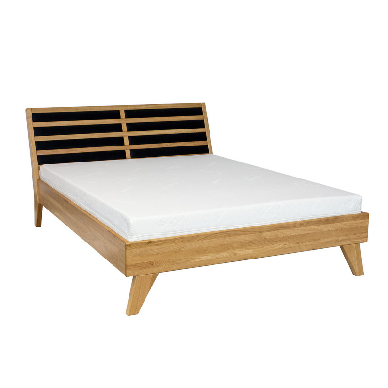 Łóżko dębowe LK302 Drewmax