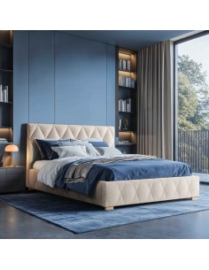 Łóżko tapicerowane TRIVIO Comforteo 2