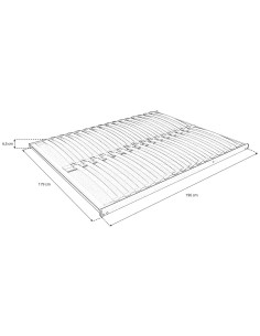 Stelaż Flex 3-polowy M&K Foam Koło 2