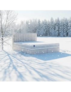 Łóżko kontynentalne FIORE z...