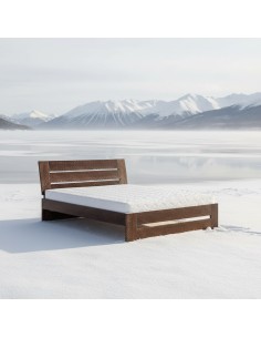 Łóżko bukowe LK192