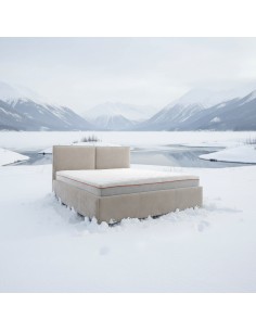 Łóżko tapicerowane HATTON z...