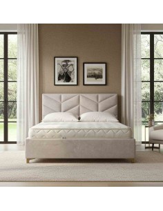 Łóżko tapicerowane ALMA 2